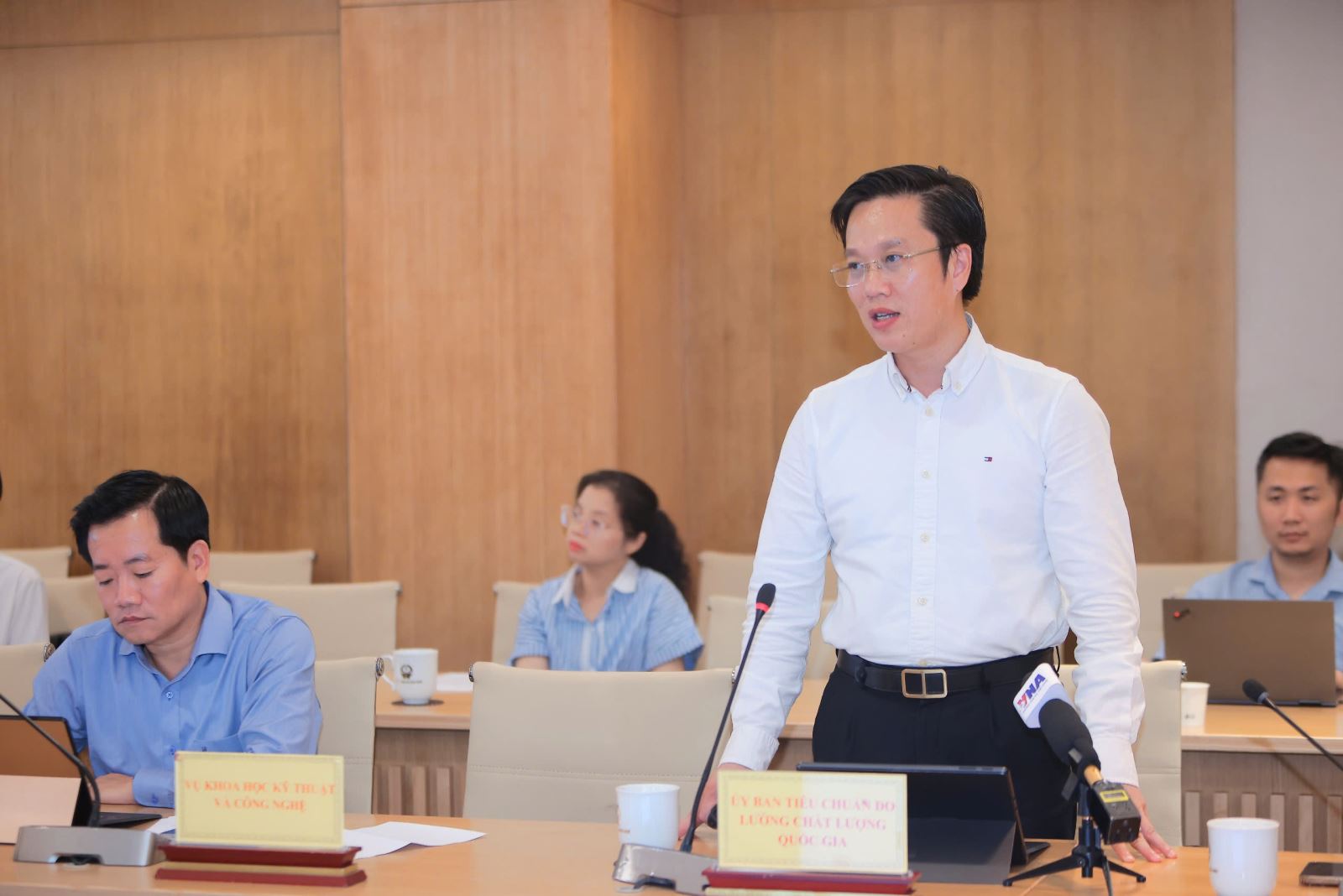 Ông Hà Minh Hiệp, Chủ tịch Ủy ban Tiêu chuẩn Đo lường Chất lượng Quốc gia.