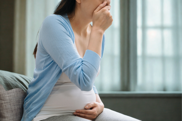 Ốm nghén khiến mẹ bầu khó chịu, mệt mỏi