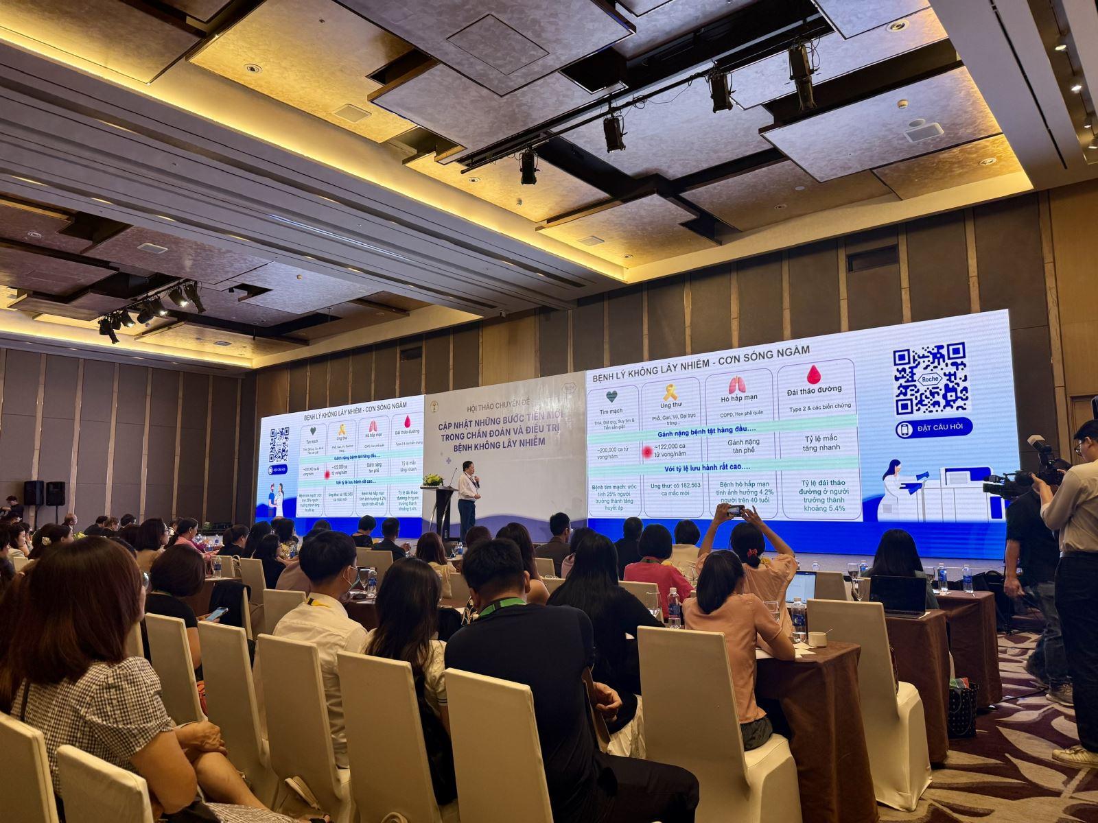 GS.TS. Nguyễn Viết Tiến chia sẻ về những gánh nặng bệnh lý không lây nhiễm.
