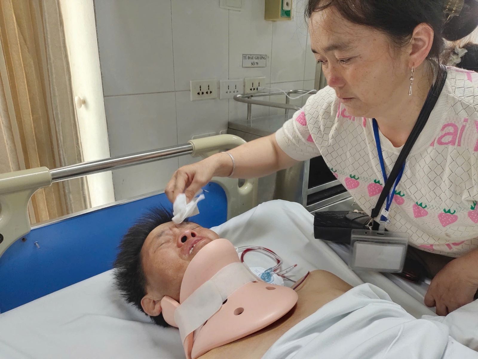 Gia đình anh Vảng rất cần sự chung tay của cộng đồng