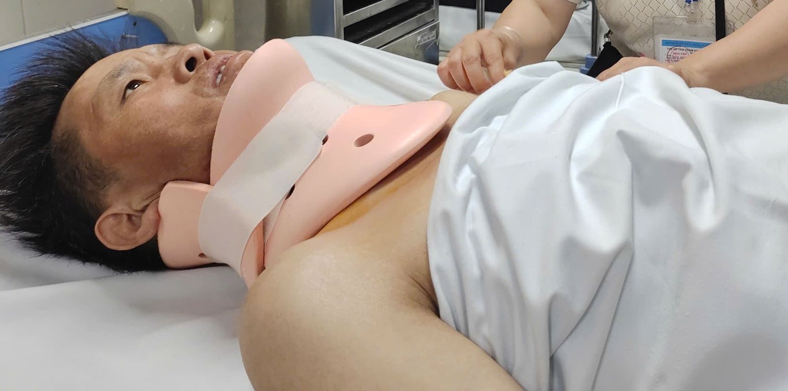 Anh Vảng điều trị tại Khoa Phẫu thuật Cột sống (Bệnh viện Hữu nghị Việt Đức)