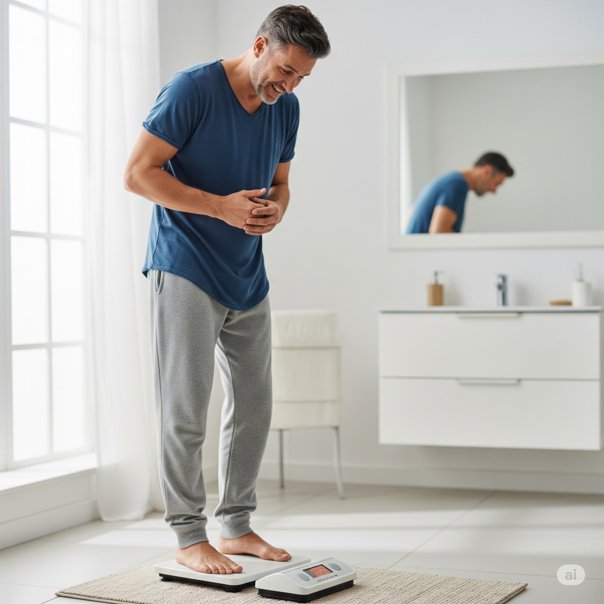 Nam giới cũng cần lưu ý khi có dấu hiệu sụt cân.