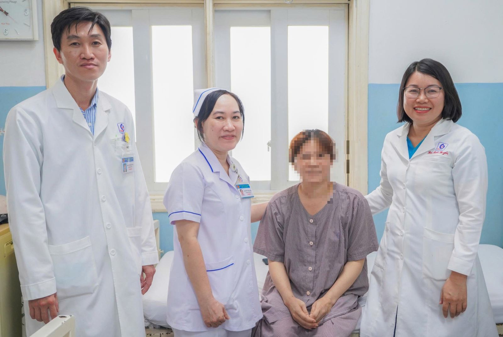 Bệnh nhân hồi phục sau ca phẫu thuật vỡ tử cung.