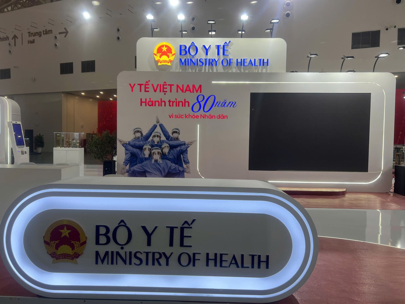 Gian triển lãm Bộ Y tế có chủ đề 