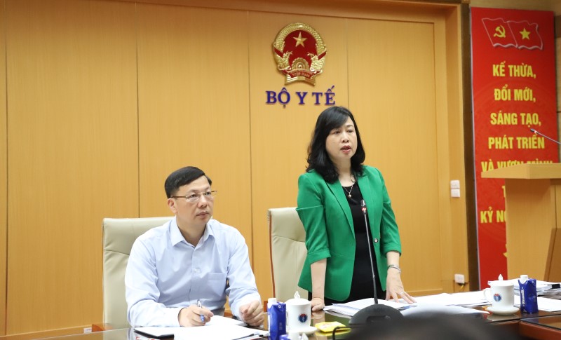 Bộ trưởng Bộ Y tế Đào Hồng Lan kết luận hội nghị