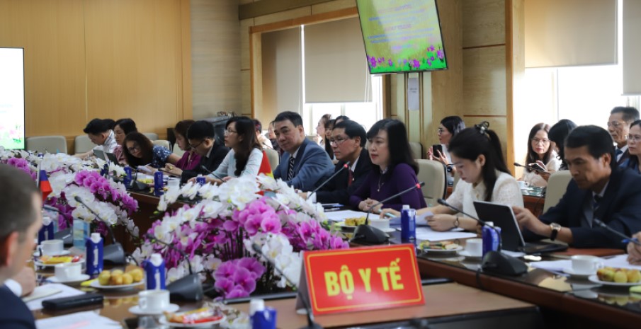 Nhiều nội dung quan trọng về y tế đã được đề cập tại chương trình hội đàm