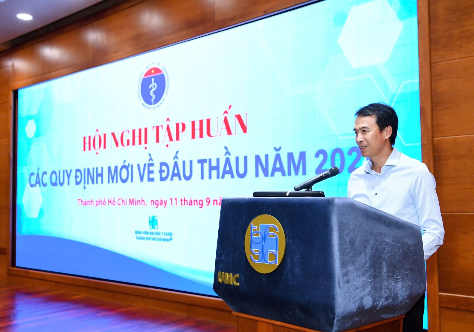 TS. Nguyễn Tường Sơn - Vụ trưởng Vụ Kế hoạch - Tài chính, Bộ Y tế phát biểu