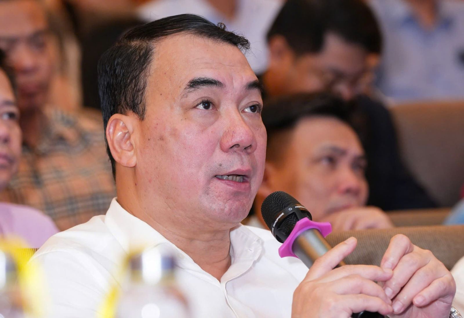 TS.BS Nguyễn Ngô Quang – Cục trưởng Cục Khoa học Công nghệ và Đào tạo phát biểu.