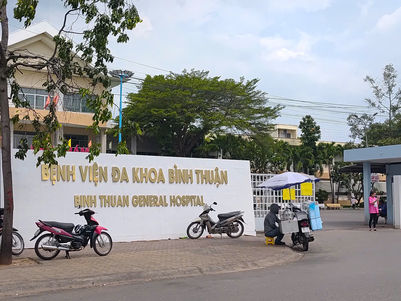 Các bệnh nhân đang được điều trị tại Bệnh viện Đa khoa Bình Thuận.