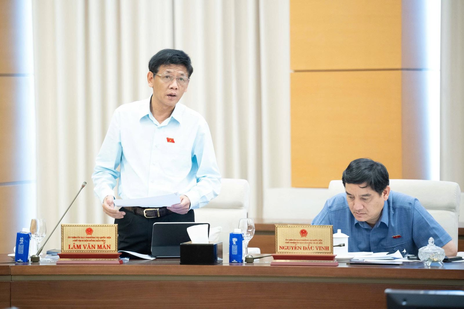 Chủ nhiệm Hội đồng Dân tộc của Quốc hội Lâm Văn Mẫn