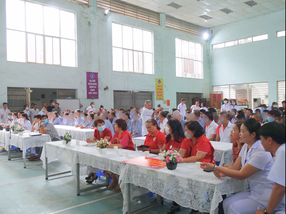 Bệnh viện Tâm thần Hà Nội thường xuyên tổ chức các chương trình tuyên truyền kiến thức bổ ích cho bệnh nhân và người nhà bệnh nhân trong việc cai nghiện ma tuý.
