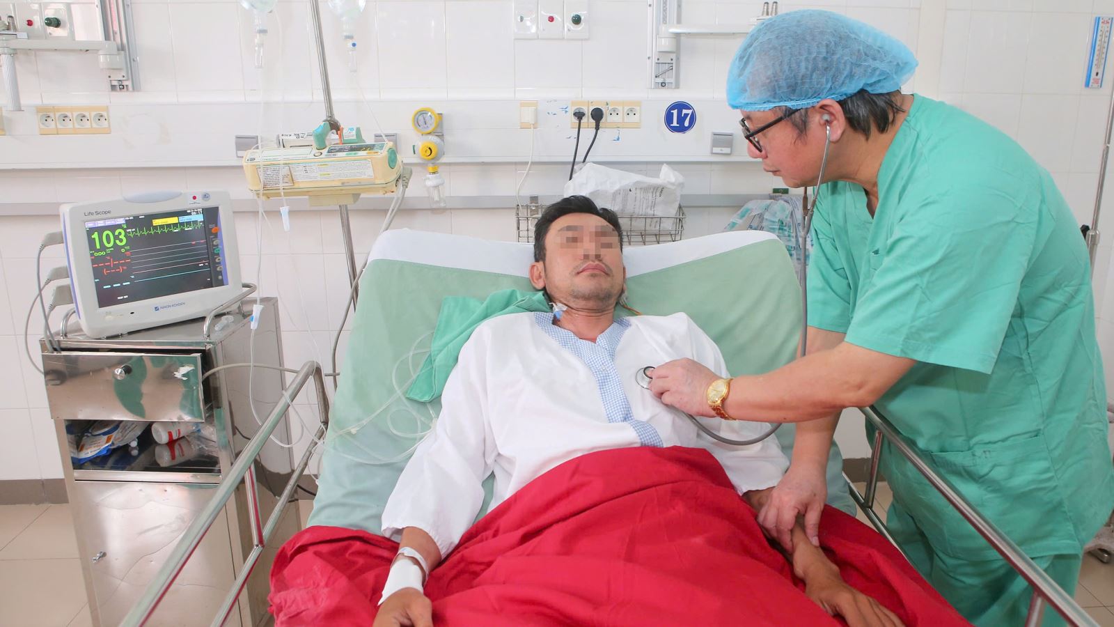 Bệnh nhân hồi phục sau ghép.