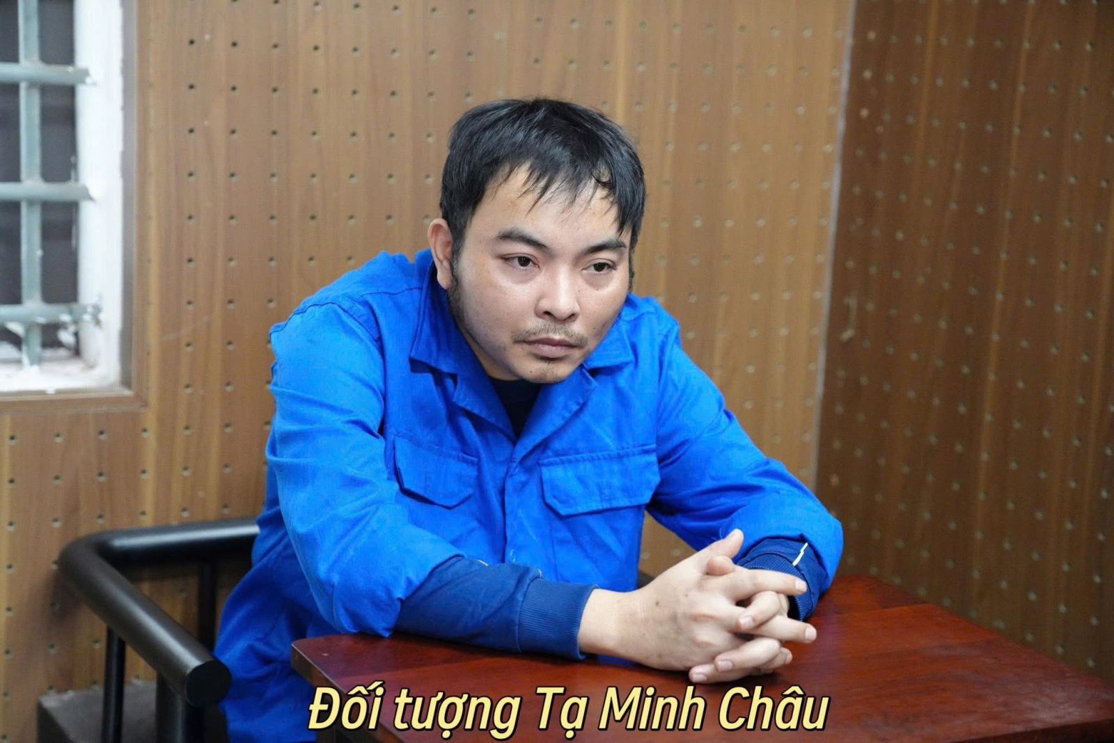 Đối tượng Tạ Minh Châu. Ảnh: Công an tỉnh Phú Thọ.