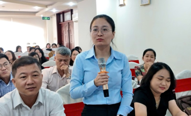 Học viên trao đổi thảo luận