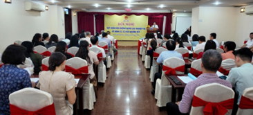 Quang cảnh chương trình tập huấn