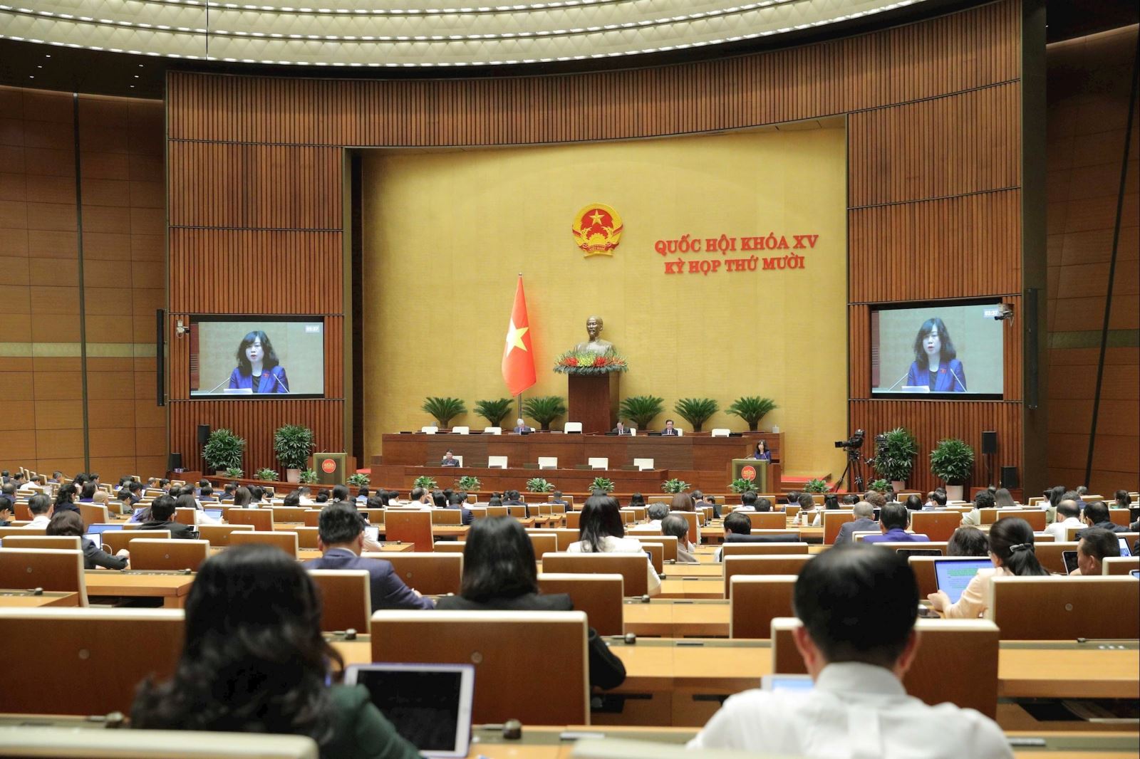 Quang cảnh phiên họp