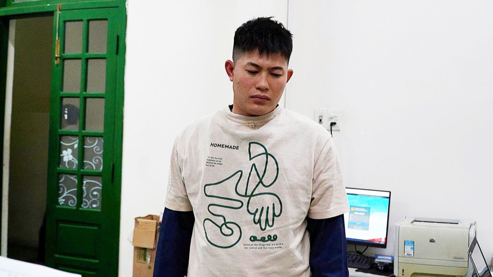 Đối tượng Võ Văn Tin.