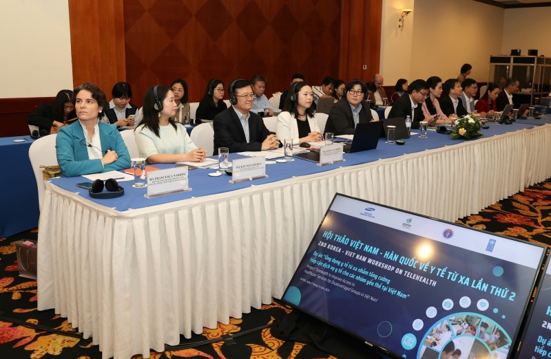 Toàn cảnh Hội thảo về Y tế từ xa