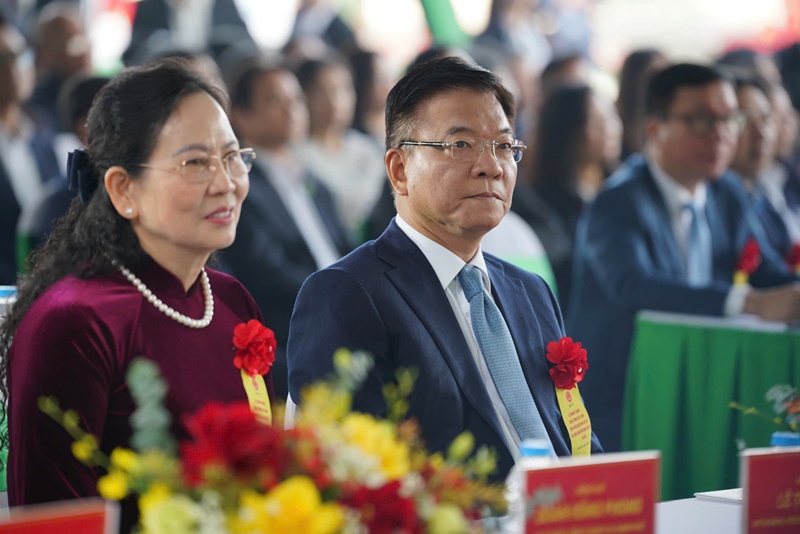 Phó Thủ tướng Lê Thành Long tham dự buổi lễ