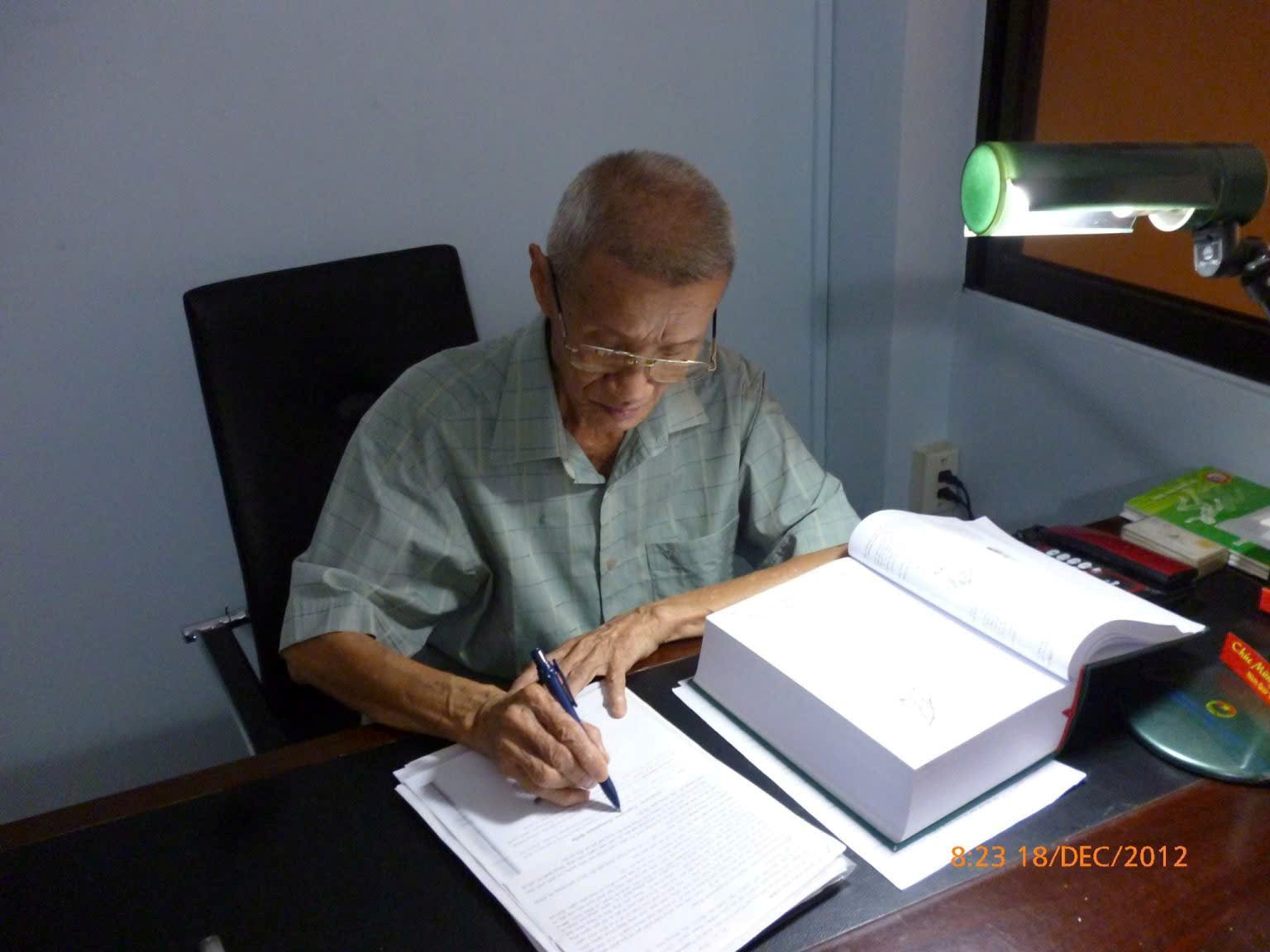 Tiến sĩ, thầy thuốc Võ Văn Chi còn là tác giả của công trình 