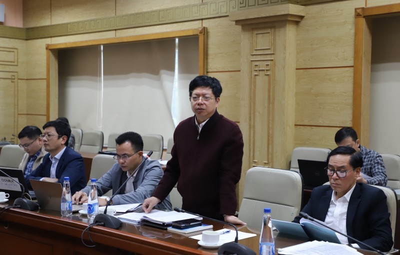 Các đại biểu tham dự cuộc họp thảo luận về Dự thảo Đề án