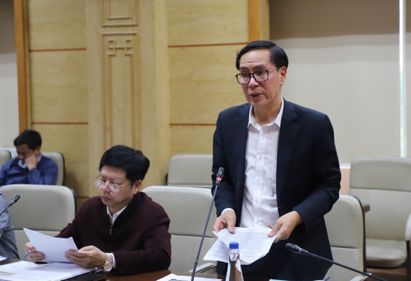 Các đại biểu tham dự cuộc họp thảo luận về Dự thảo Đề án