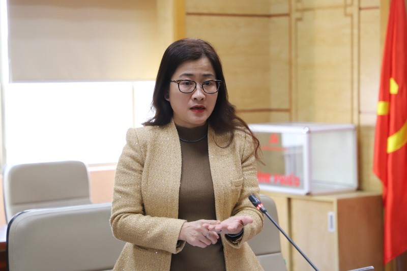 Bà Trần Thị Trang, Vụ trưởng Vụ Bảo hiểm Y tế thông tin về những vướng mắc, khó khăn