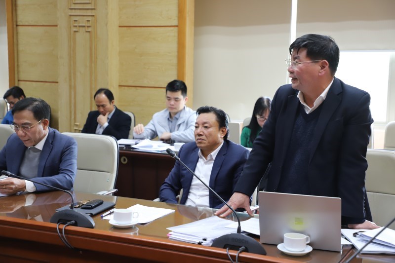 Các đại biểu dự chương trình làm việc