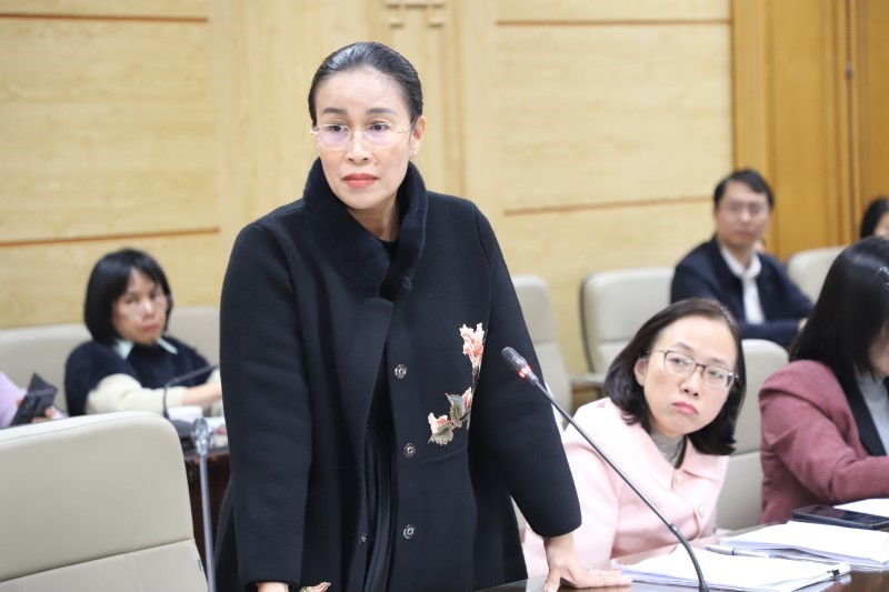 Bà Nguyễn Thị Anh Thi, Phó Chủ tịch UBND thành phố Đà Nẵng phát biểu