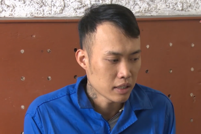 Đối tượng Phạm Hồng Thái - nhân viên bảo vệ Trung tâm Công tác xã hội Hải Hà, là một trong những người trực tiếp hành hung dẫn đến cái chết của học viên P.H.N. Ảnh: Cơ quan Công an.