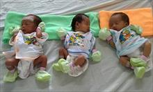 Sản phụ ở Thừa Thiên Huế sinh ba con đều nặng gần 2 kg