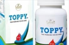Thảo dược Toppy bị ngừng sản xuất, lưu hành vì không đúng tiêu chuẩn công bố