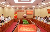 Thứ trưởng Đỗ Xuân Tuyên làm việc về sắp xếp, tổ chức cơ sở y tế khi thực hiện chính quyền địa phương 2 cấp tại Quảng Ngãi