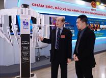 Bệnh viện Đa khoa Tâm Anh giới thiệu công nghệ Robot, AI tại tòa nhà Quốc hội