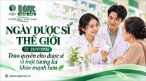 Ngày Dược sĩ thế giới 25/9/2026: Trao quyền cho dược sĩ vì một tương lai khỏe mạnh hơn
