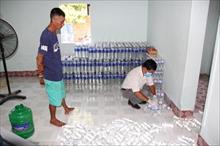 Tây Ninh:  Phát hoảng với cơ sở sản xuất nước đóng chai “miệt vườn”